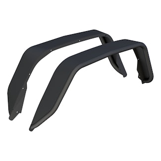ARIES 2500217 Jeep Gladiator JT Black Aluminum Rear Fender Flares