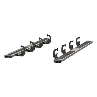 ARIES 2553001 ARIES 2553001 NovaTrac 6in. x 91in. Polished Stainless Running Boards; Fits Sele