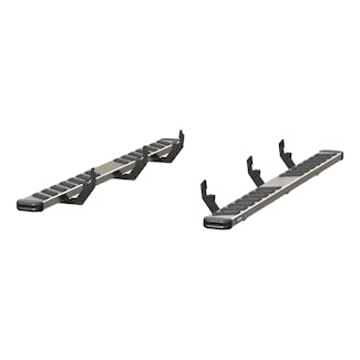 ARIES 2553002 ARIES 2553002 NovaTrac 6in. x 85in. Polished Stainless Running Boards; Select Ch