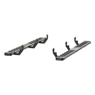 ARIES 2553003 ARIES 2553003 NovaTrac 6in. x 75in. Polished Stainless Running Boards; Fits Sele