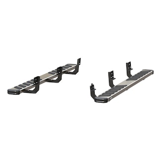 ARIES 2553013 NovaTrac 6" x 75" Polished Stainless Running Boards, Select RAM 1500