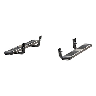 ARIES 2553014 NovaTrac 6" x 53" Polished Stainless Running Boards, Select RAM 1500, 2500, 3500