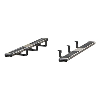 ARIES 2553016 NovaTrac 6" x 75" Polished Stainless Running Boards, Select Ford Explorer