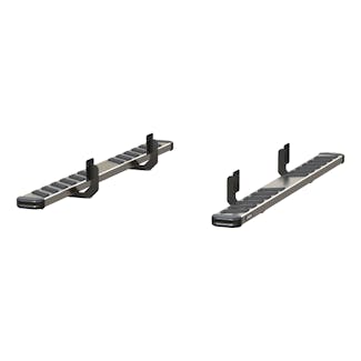 ARIES 2553023 NovaTrac 6" x 75" Polished Stainless Running Boards, Select F-250, F-350