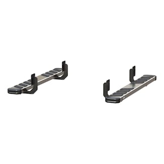 ARIES 2553024 NovaTrac 6" x 53" Polished Stainless Running Boards, Select Ford F-250, F-350