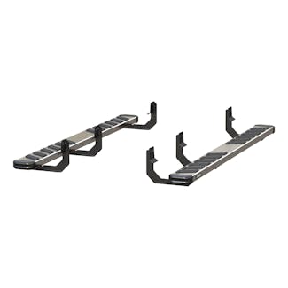 ARIES 2553029 NovaTrac 6" x 75" Polished Stainless Running Boards, Select Nissan Titan