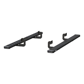 ARIES 2554018 NovaTrac 6" x 85" Black Steel Running Boards, Select Ford F-150