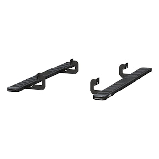 ARIES 2554020 NovaTrac 6" x 75" Black Steel Running Boards, Select Ford F-150