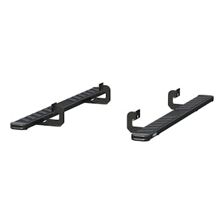 ARIES 2554020 NovaTrac 6" x 75" Black Steel Running Boards, Select Ford F-150