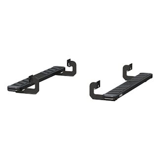 ARIES 2554022 NovaTrac 6" x 53" Black Steel Running Boards, Select Ford F-150