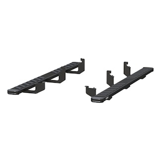 ARIES 2554026 NovaTrac 6" x 85" Black Steel Running Boards, Select Ford Ranger