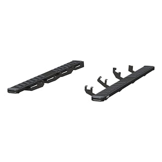ARIES 2554027 ARIES 2554027 NovaTrac 6in. x 85in. Black Steel Running Boards; Select Toyota Ri