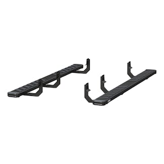 ARIES 2554028 ARIES 2554028 NovaTrac 6in. x 85in. Black Steel Running Boards; Select Nissan Ti