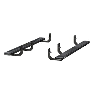ARIES 2554029 ARIES 2554029 NovaTrac 6in. x 75in. Black Steel Running Boards; Select Nissan Ti