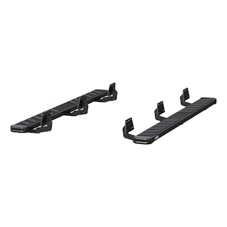 ARIES 2554031 ARIES 2554031 NovaTrac 6in. x 75in. Black Steel Running Boards; Select RAM 1500