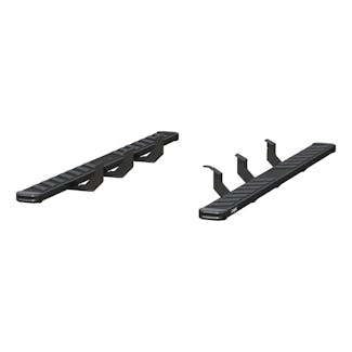 ARIES 2554036 ARIES 2554036 NovaTrac 6in. x 85in. Black Steel Running Boards; Select Toyota Tu