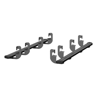 ARIES 2559051 SlimGrip 5" x 78" Black Aluminum Running Boards, Select Silverado, GMC Sierra