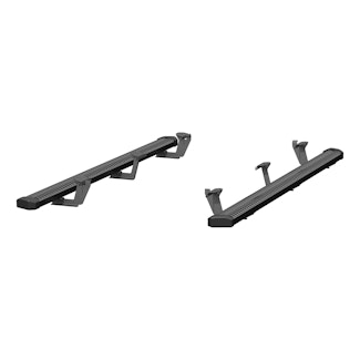 ARIES 2559053 SlimGrip 5" x 78" Black Aluminum Running Boards, Fits Select Dodge Durango