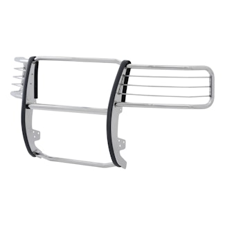 ARIES 4068-2 Polished Stainless Grille Guard, Select Chevrolet Silverado 1500