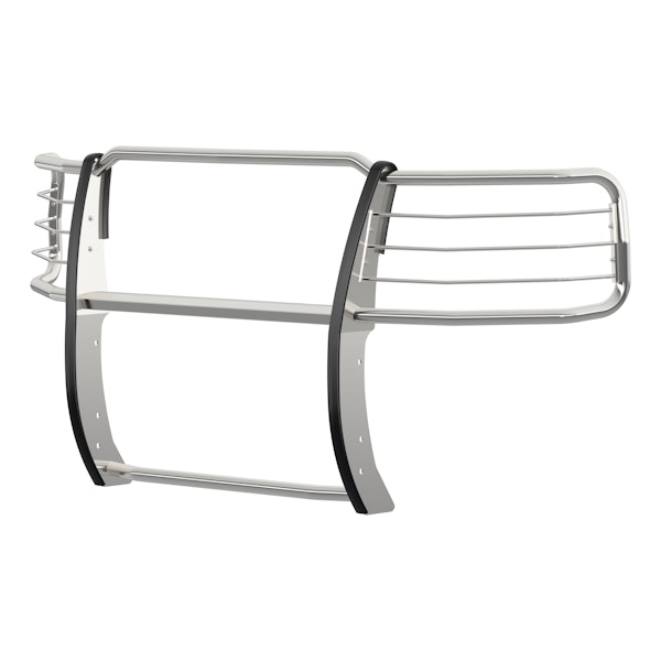ARIES 4091-2 Polished Stainless Grille Guard, Select Chevrolet Silverado 1500