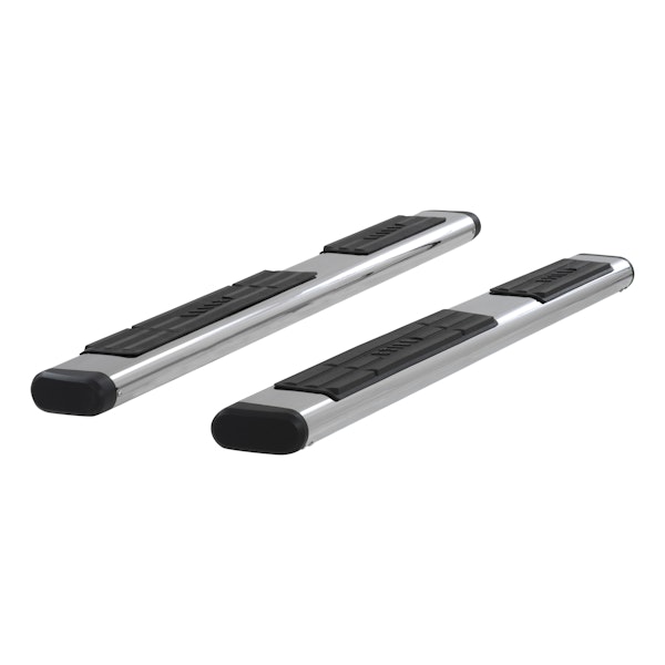 ARIES S2875 6" x 75" Polished Stainless Oval Side Bars (No Brackets)