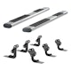 ARIES 4444027 6" x 91" Polished Stainless Oval Side Bars, Select Ford F-Series
