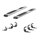 ARIES 4444045 6" x 91" Polished Stainless Oval Side Bars, Select Silverado, Sierra 2500, 3500