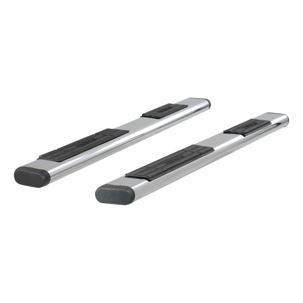 ARIES S2891 6" x 91" Polished Stainless Oval Side Bars (No Brackets)