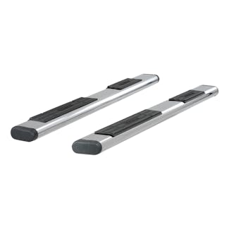 ARIES S2891 6" x 91" Polished Stainless Oval Side Bars (No Brackets)