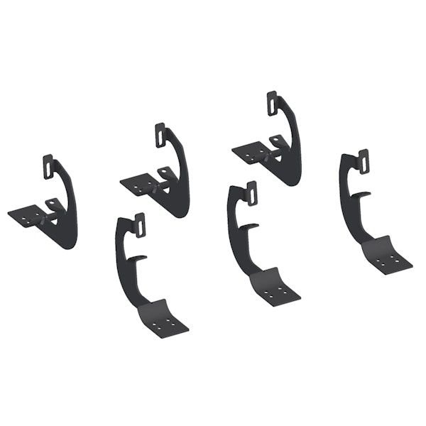 ARIES 4490 Mounting Brackets for 6" Oval Side Bars