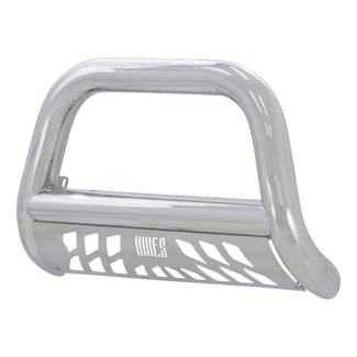 ARIES 45-4012 Big Horn 4" Polished Stainless Bull Bar, Select Silverado, Sierra 1500