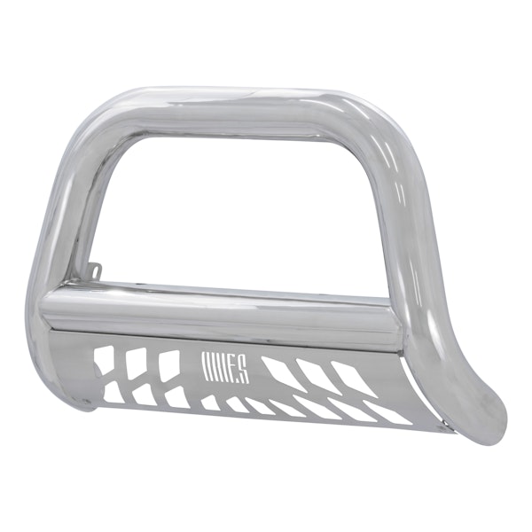 ARIES 45-4012 Big Horn 4" Polished Stainless Bull Bar, Select Silverado, Sierra 1500