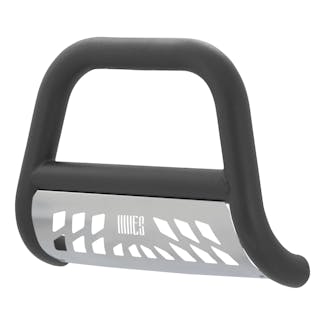 ARIES AL45-2004 Big Horn 4" Black Aluminum Bull Bar, Select Toyota Sequoia, Tundra
