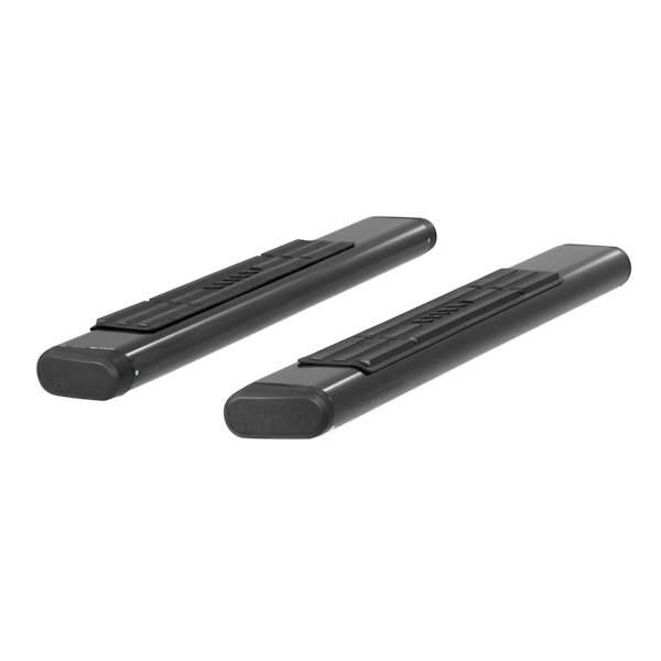 ARIES B2853 6" x 53" Black Aluminum Oval Side Bars (No Brackets)