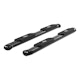 ARIES S224009 4" Black Steel Oval Side Bars, Select Silverado, Sierra 1500, 2500, 3500