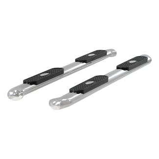 ARIES S225019-2 4" Polished Stainless Oval Side Bars, Select Dodge, Ram 2500, 3500