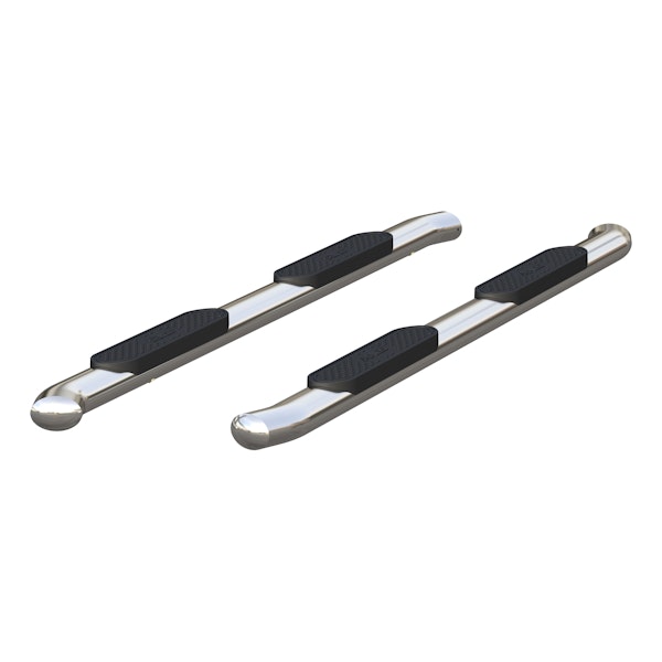 ARIES S223006-2 4" Polished Stainless Oval Side Bars, Select Ford Excursion, F-250, F-350