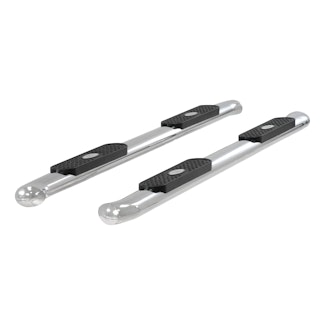 ARIES S223039-2 4" Polished Stainless Oval Side Bars, Select Ford F-150