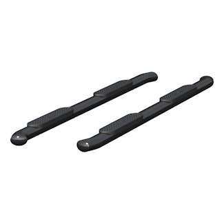 ARIES S229042 4" Black Steel Oval Side Bars, Select Nissan Titan, XD