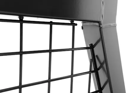 BACKRACK 10740W Utility Body S-Rack Frame Only White
