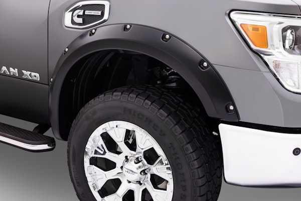 Bushwacker 70907-02 Pocket Style Fender Flares, 4pc