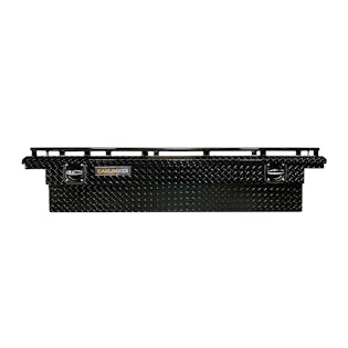 CamLocker Toolbox - Low Profile Truck Tool Box with Rails Black Gloss ...