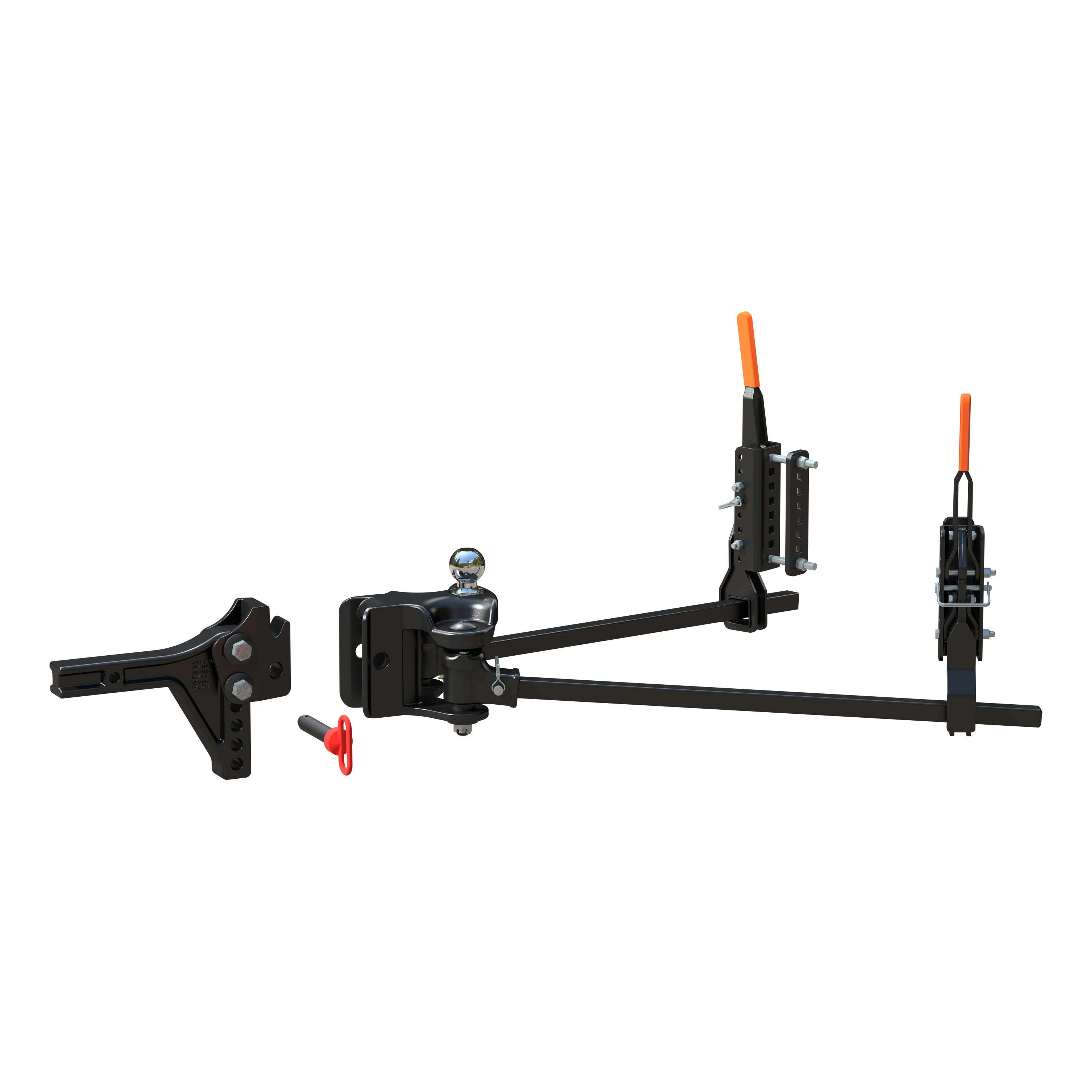 CURT 17520 TruTrack 4P Trailer-Mounted Weight Distribution