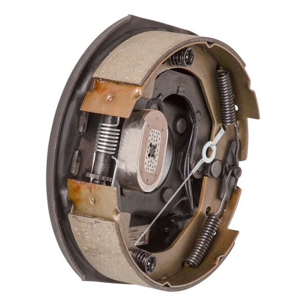 CURT 361585 Forward Self-Adjusting Brakes - 10" x 2-1/4" Driver-Side, 4.4K, 4-Bolt