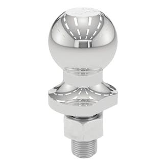 CURT 40095 1-7/8 ATV Tow Ball - Lawn Tractor Hitch Ball (2,000 lbs., Chrome)