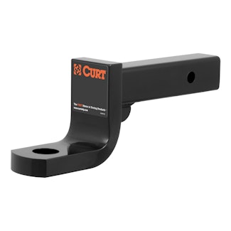 CURT 45313 Class 4 Ball Mount (2 Shank, 12,000 lbs., 4 Drop, 9-3/8 Long)