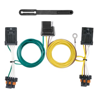CURT 56340 Custom Wiring Harness, 4-Way Flat Output, Select Buick LaCrosse