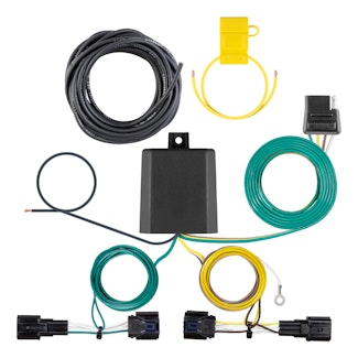 CURT 56490 Custom Wiring Harness, 4-Way Flat Output, Select Kia Telluride