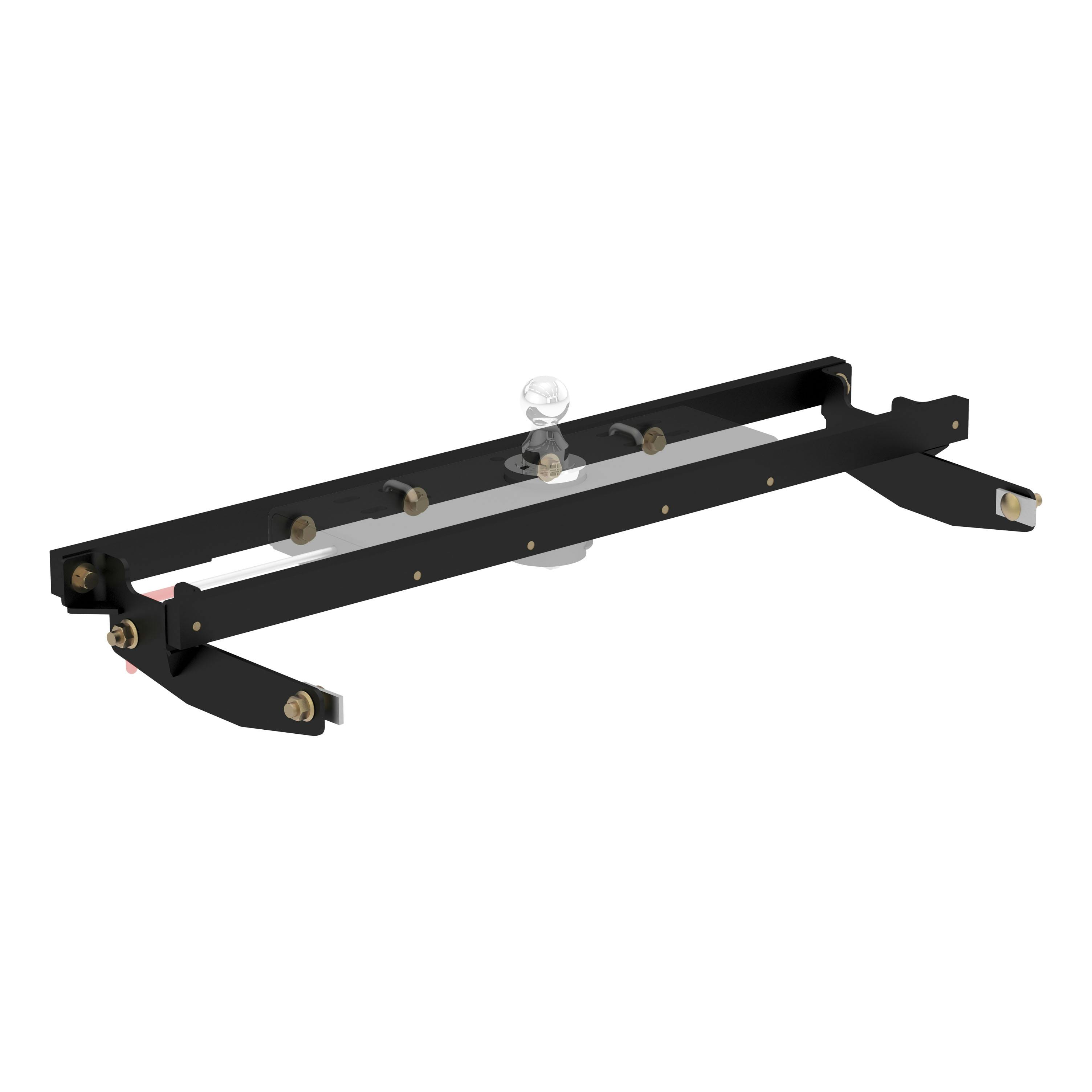 CURT 60710 Double Lock Gooseneck Hitch Kit w/ Brackets, Select Silverado,  Sierra 2500, 3500