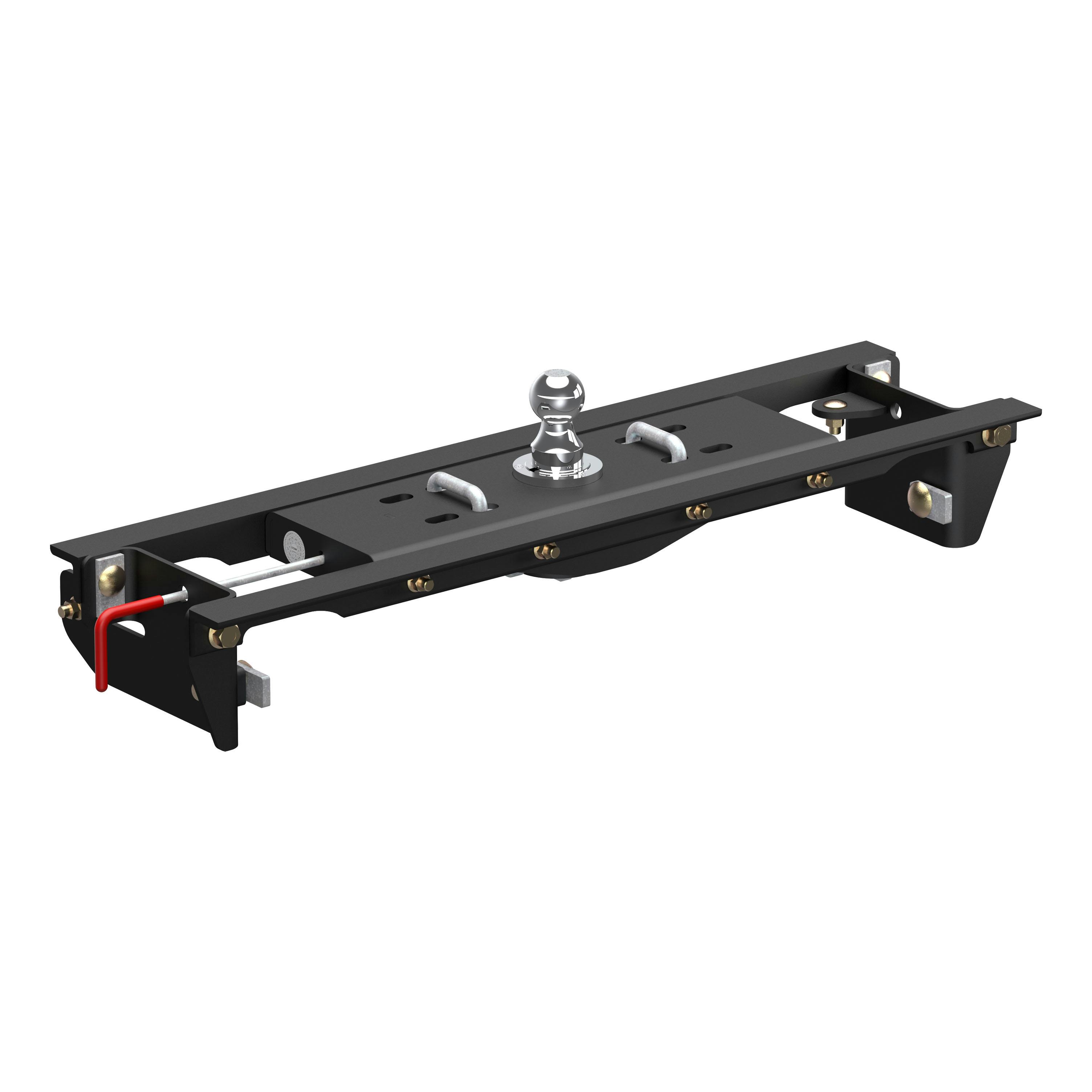 CURT 60683 Double Lock EZr Gooseneck Hitch Kit with Brackets